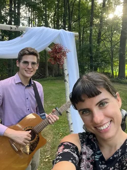 Hudební duo Dominika a Jan