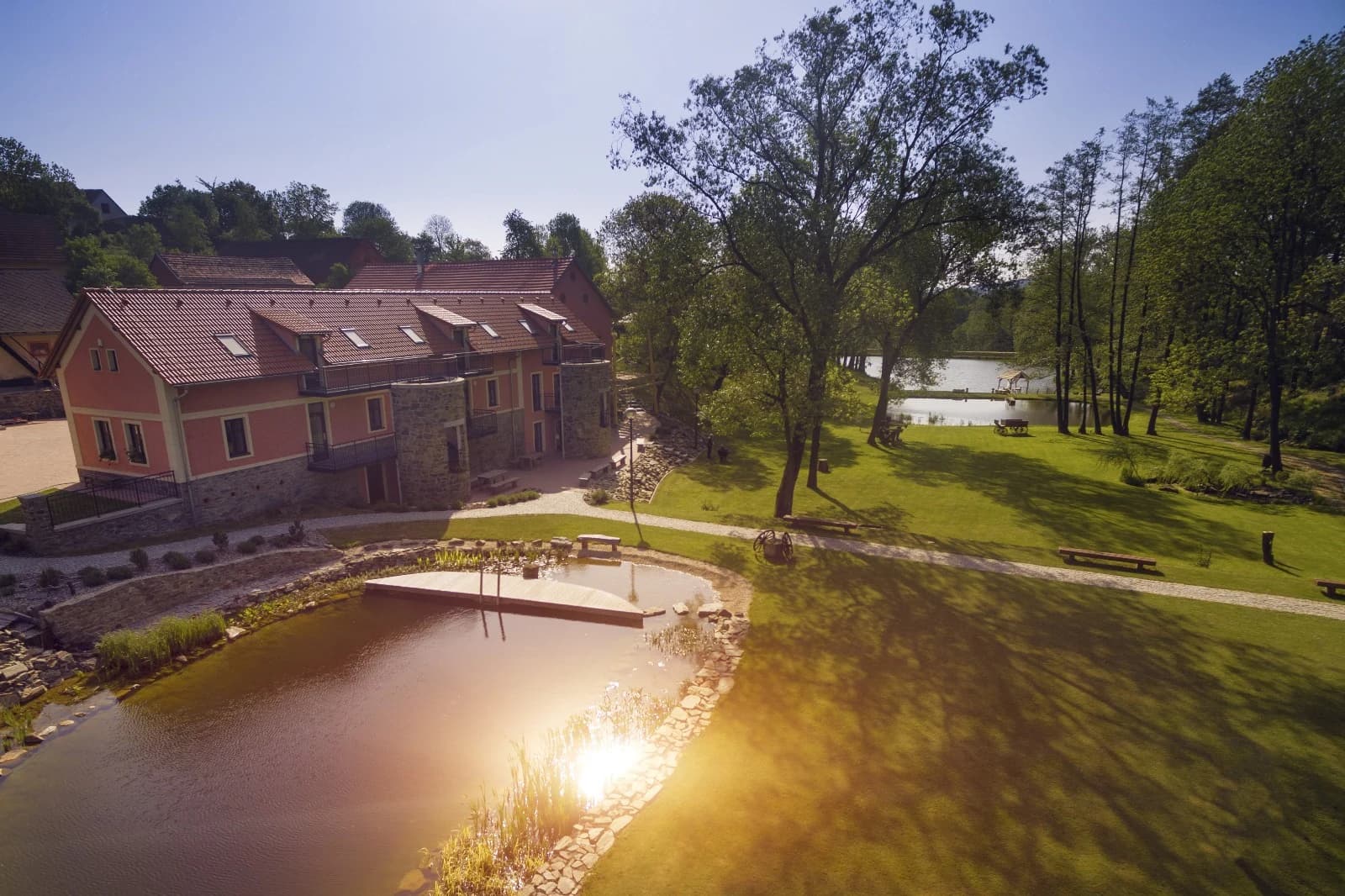 Statek Všetice - svatební resort, stodola, statek — fotografie 2